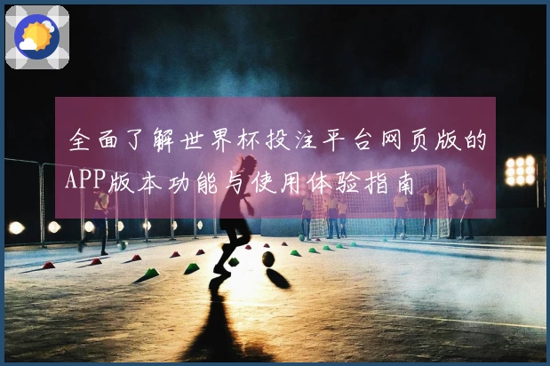 全面了解世界杯投注平台网页版的APP版本功能与使用体验指南